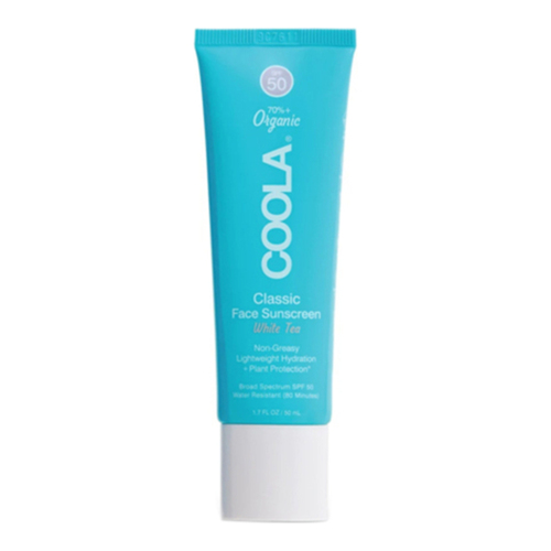 Coola Face Sport SPF50 White Tea Moisturizer, 50ml/1.7 fl oz Coola Face Sport SPF50 White Tea Moisturizer on white background