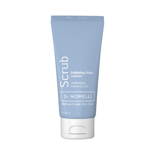 Di Morelli Facial Scrub, 60ml/2.03 fl oz Di Morelli Facial Scrub on white background