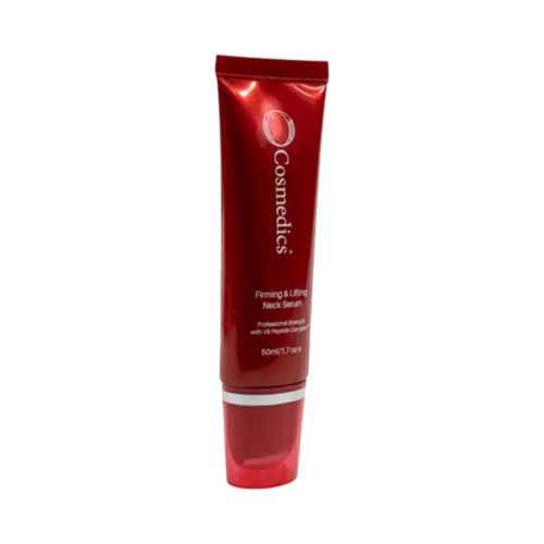 O Cosmedics Firming and Lifting Neck Serum, 50ml/1.69 fl oz O Cosmedics Firming and Lifting Neck Serum on white background