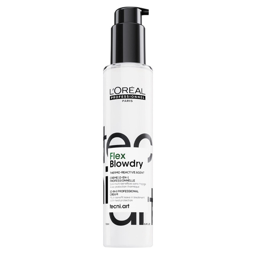 L'oreal Professional Paris Flex Blowdry, 150ml/5.07 fl oz Loreal Professional Paris Flex Blowdry on white background