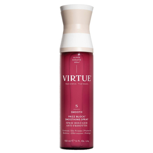 Virtue Frizz Block Smoothing Spray, 150ml/5 fl oz Virtue Frizz Block Smoothing Spray on white background
