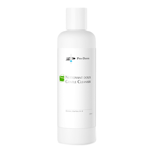 ProDerm Gentle Cleanser, 250ml/8.5 fl oz ProDerm Gentle Cleanser on white background
