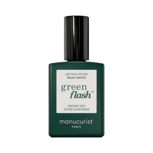 Manucurist Green Flash - Snow, 15ml/0.51 fl oz Manucurist Green Flash - Armeria on white background
