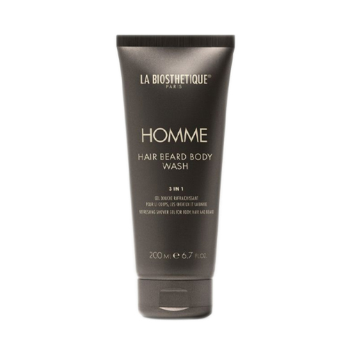 La Biosthetique Homme Hair, Beard and Body Wash (3 in1), 200ml/6.8 fl oz La Biosthetique Homme Hair, Beard and Body Wash (3 in1) on white background