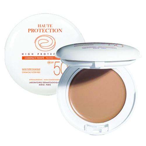 Avene High Protection Tinted Compact SPF 50 - Beige, 10g/0.35 oz Avene High Protection Tinted Compact SPF 50 - Beige on white background