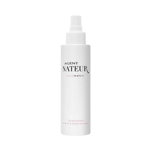Agent Nateur Holi (Water) Pearl and Rose Hyaluronic Essence, 100ml/3.38 fl oz Agent Nateur Holi (Water) Pearl and Rose Hyaluronic Essence on white background
