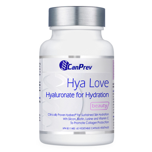 CanPrev Hya Love, 60 capsules CanPrev Hya Love on white background