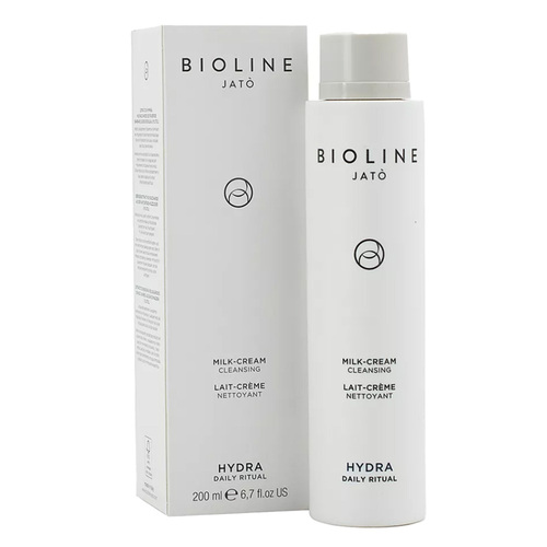 Bioline Hydra Milk Cream Cleansing, 200ml/6.8 fl oz Bioline Hydra Milk Cream Cleansing on white background