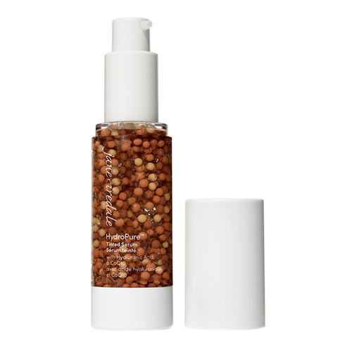 jane iredale Hydropure Tinted Serum - 1 Fair, 30ml/1 fl oz jane iredale Hydropure Tinted Serum - 5 Medium to Dark on white background