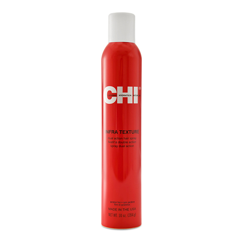 CHI Infra Texture Dual Hair Spray, 284g/10 oz CHI Infra Texture Dual Hair Spray on white background