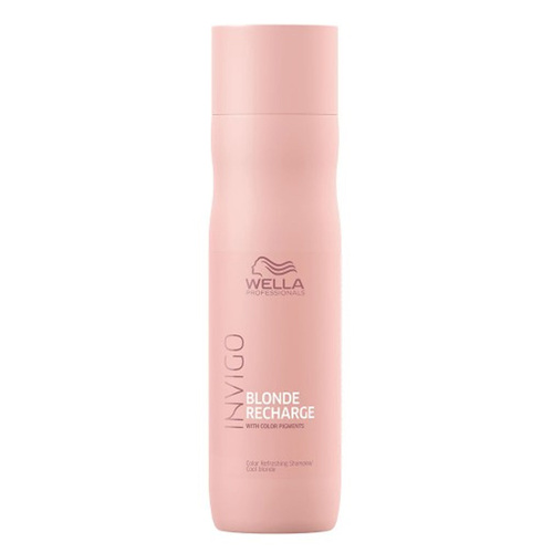 Wella Invigo Blonde Recharge Shampoo Cool, 296ml/10 fl oz Wella Invigo Blonde Recharge Shampoo Cool on white background