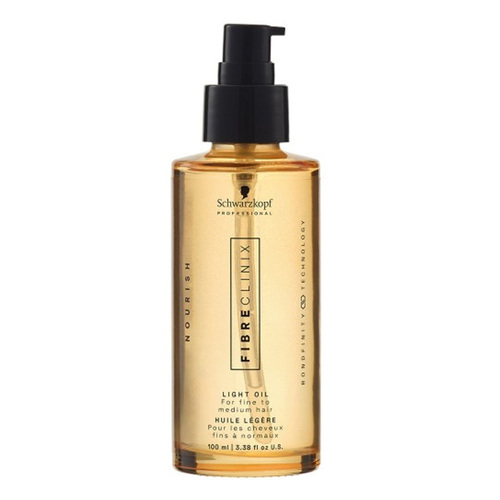 Fibre Clinix Light Oil, 100ml/3.4 fl oz Fibre Clinix Light Oil on white background