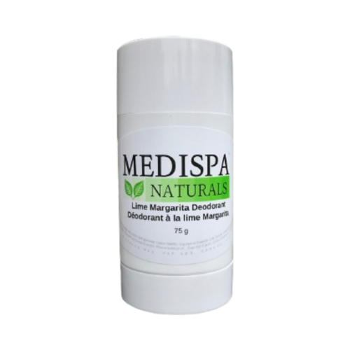 Medispa Naturals Lime Margarita Body Deodorant, 75g/2.65 oz Medispa Naturals Lime Margarita Body Deodorant on white background