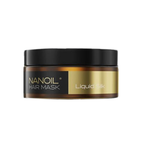 Nanoil Liquid Silk Hair Mask, 300ml/10.14 fl oz Nanoil Liquid Silk Hair Mask on white background
