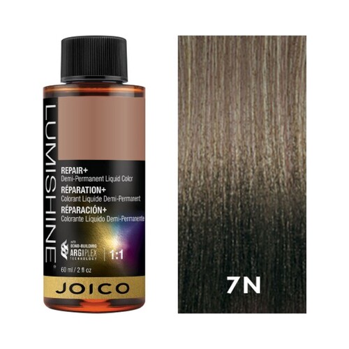 Joico LumiShine Demi Liquid Blue Violet Lightest Blonde - 10BV, 60ml/2.03 fl oz Joico LumiShine Demi Liquid Blue Violet Lightest Blonde - 10BV on white background