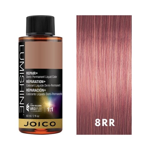 Joico LumiShine Demi Liquid Blue Violet Lightest Blonde - 10BV, 60ml/2.03 fl oz Joico LumiShine Demi Liquid Blue Violet Lightest Blonde - 10BV on white background