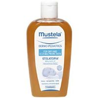 Mustela  on white background