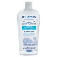 Mustela  on white background