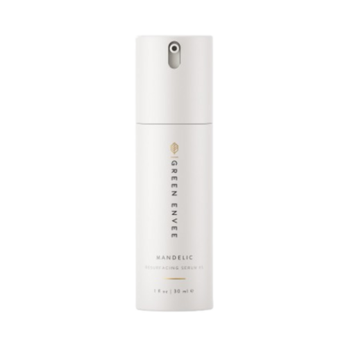 Green Envee Mandelic Resurfacing Serum 8%, 30ml/1.01 fl oz Green Envee Mandelic Resurfacing Serum 8% on white background