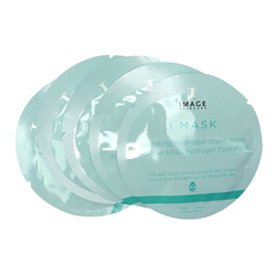 Mask Hydrating Hydrogel Sheet Mask on white background