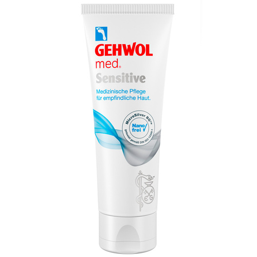 Gehwol Med Sensitive, 75ml/2.54 fl oz Gehwol Med Sensitive on white background