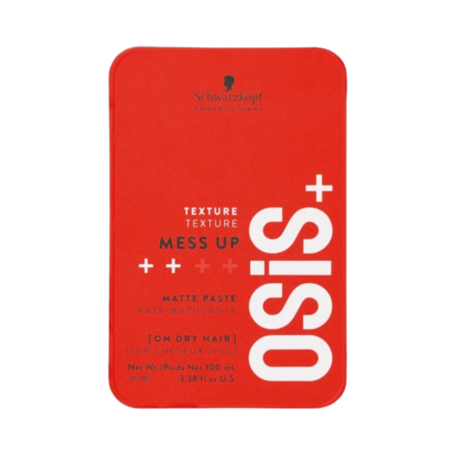 OSiS+ Mess Up Matte Paste, 100ml/3.38 fl oz OSiS+ Mess Up Matte Paste on white background
