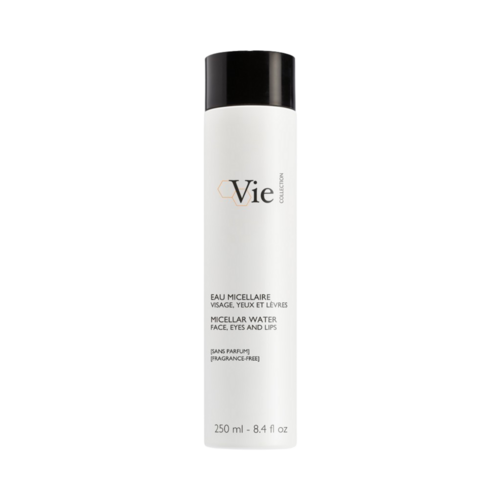 Vie Collection Micellar Water For Face, Eyes and Lips, 250ml/8.45 fl oz Vie Collection Micellar Water For Face, Eyes and Lips on white background