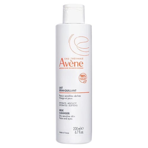 Avene Milk Cleanser, 200ml/6.76 fl oz Avene Milk Cleanser on white background