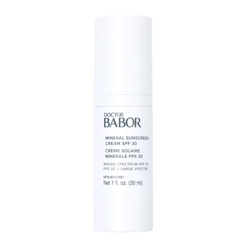 Babor Mineral Sunscreen Cream SPF 30, 30ml/1.01 fl oz Babor Mineral Sunscreen Cream SPF 30 on white background