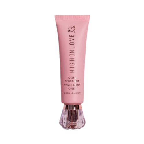 High on Love Mini Stimulating O Gel on white background