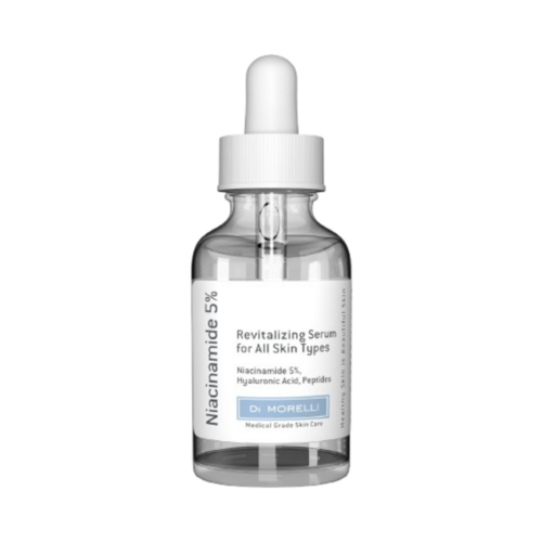 Di Morelli Niacinamide 5% Revitalizing Serum, 30ml/1.01 fl oz Di Morelli Niacinamide 5% Revitalizing Serum on white background
