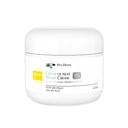 AHA 5% Night Cream on white background