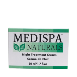 Night Treatment Cream on white background