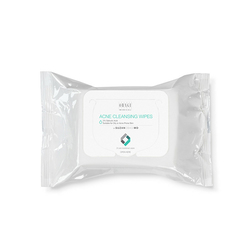 SUZANOBAGIMD On the Go Cleansing Wipes for Oily or Acne Prone Skin on white background
