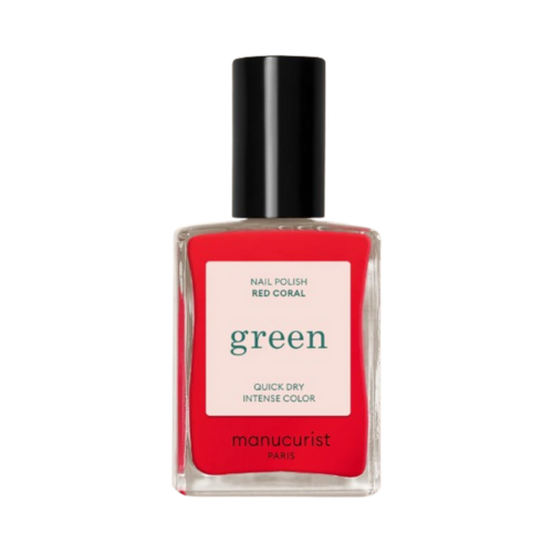 Manucurist Green - Snow, 15ml/0.51 fl oz Manucurist Green - Anemone on white background