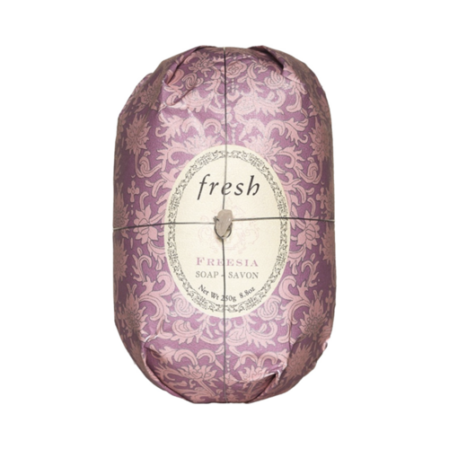 Fresh Oval Soap - Freesia, 250g/8.82 oz Fresh Oval Soap - Freesia on white background