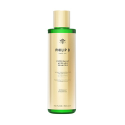 Peppermint Avocado Shampoo on white background