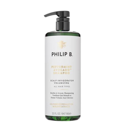 Philip B Botanical Peppermint Avocado Shampoo, 60ml/2 fl oz Philip B Botanical Peppermint Avocado Shampoo on white background