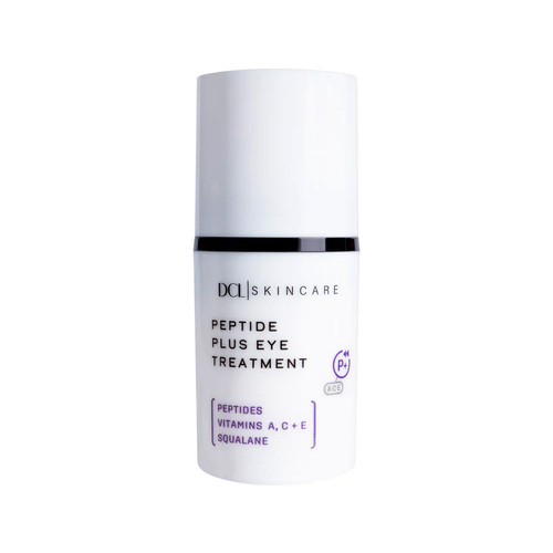 DCL Dermatologic Peptide Plus Eye Treatment, 15ml/0.5 fl oz DCL Dermatologic Peptide Plus Eye Treatment on white background