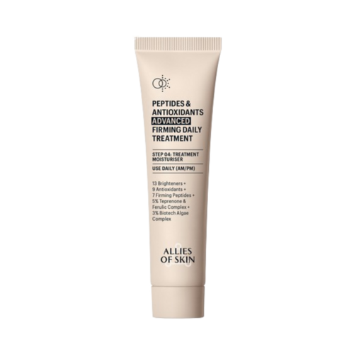 Allies of Skin Peptides and Antioxidants Advanced Firming Daily Treatment, 20ml/0.68 fl oz Allies of Skin Peptides and Antioxidants Advanced Firming Daily Treatment on white background