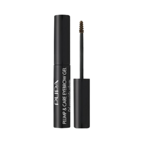 Pupa Plump and Care Tinted Eyebrow Gel - 001 Blond, 3ml/0.1 fl oz Pupa Plump and Care Tinted Eyebrow Gel - 001 Blond on white background