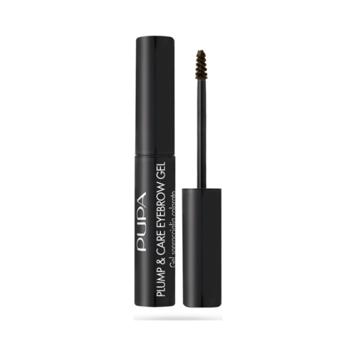 Pupa Plump and Care Tinted Eyebrow Gel - 001 Blond, 3ml/0.1 fl oz Pupa Plump and Care Tinted Eyebrow Gel - 001 Blond on white background