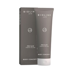 Pro-slim Saline Cream on white background