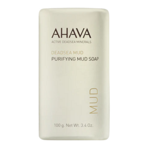 Ahava Purifying Mud Soap, 100ml/3.38 fl oz Ahava Purifying Mud Soap on white background