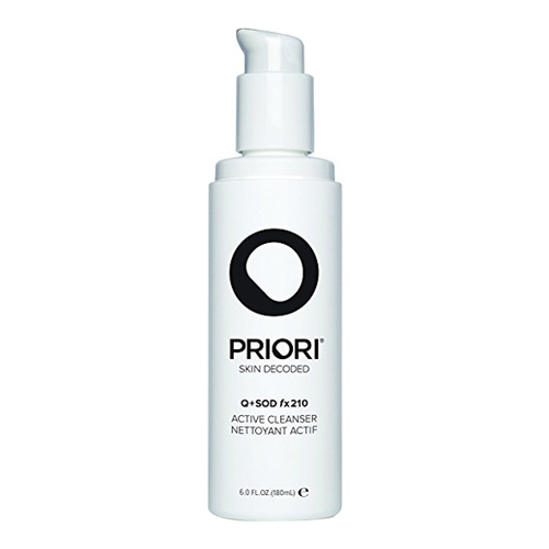 Priori Q+SOD fx210 - Active Cleanser, 180ml/6.1 fl oz Priori Q+SOD fx210 - Active Cleanser on white background