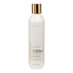 Orchid Oil Conditioner on white background