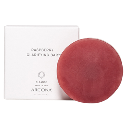 Arcona Raspberry Clarifying Bar, 113g/4 oz Arcona Raspberry Clarifying Bar on white background