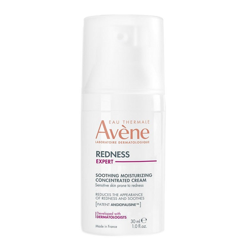Avene Redness Expert Soothing Moisturizing Concentrated Cream, 30ml/1.01 fl oz Avene Redness Expert Soothing Moisturizing Concentrated Cream on white background