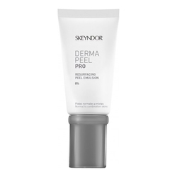 Resurfacing Peel Emulsion SPF 20 on white background