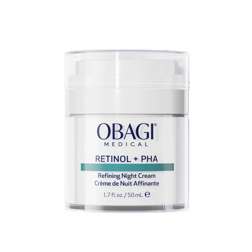 Obagi Retinol + PHA Refining Night Cream, 50ml/1.69 fl oz Obagi Retinol + PHA Refining Night Cream on white background